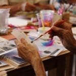 paper, paintbrush, scrapbooking