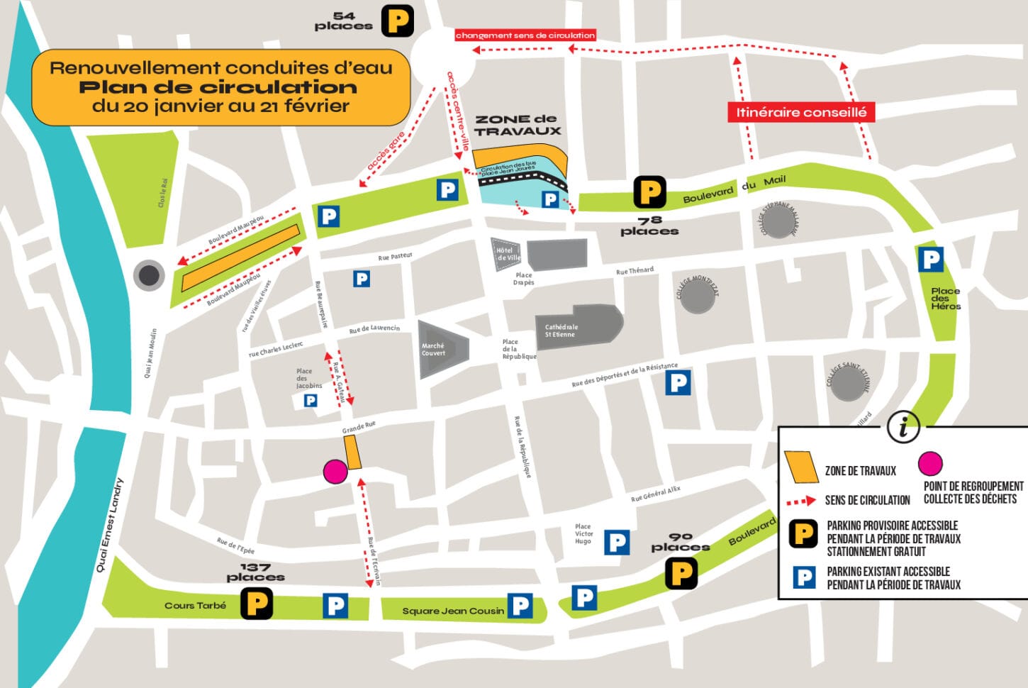 plan circulation conduites d eau