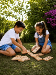 fond jeux en bois