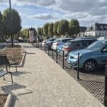 Les nouveaux aménagements de la place Jean-Jaurés